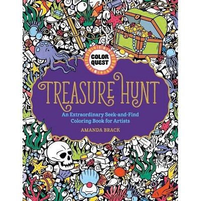 Color Quest: Treasure Hunt - by  Amanda Brack (Paperback)