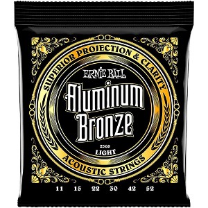 Ernie Ball Aluminum Bronze Light Acoustic Guitar Strings - 1 of 2