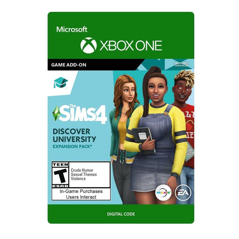 The Sims 4: Discovery University Expansion Pack - Xbox One (Digital), 1 of 7