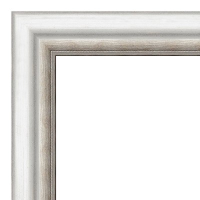 27" x 21" Silver Rectangular Wall Mounted Bathroom Mirror