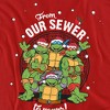 Men's Teenage Mutant Ninja Turtles Merry Christmas From Our Sewer T-Shirt - 2 of 4