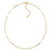 Silpada 'Graffetta Matte' 14K Yellow Gold-Plated Sterling Silver Necklace, 16" + 2" - 3 of 4