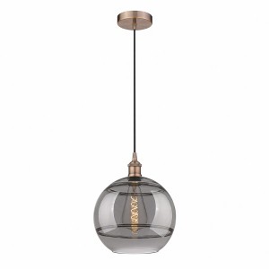 Rochester - 1 Light Cord Hung Mini Pendant In Industrial Style-13.38 Inches Tall and 12 Inches Wide - 1 of 1