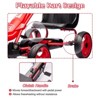 UNISOAR Pedal Go Kart for Kids,4 Wheel Powered Go Cart(Red) - 3 of 4
