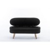CAVINAS Storage Bench Velvet Accent Stools with Wood Legs for Bedroom and Entryway - 2 of 4