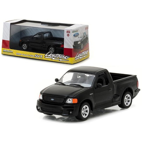 1999 Ford F 150 Svt Lightning Pickup Truck Black 143 Diecast Model Car By Greenlight