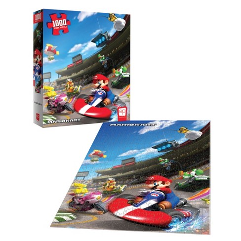 Super Mario - Mario Kart Around the World Jigsaw Puzzle (1000 Pieces) by  Winning Moves