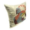Disney Star Wars The Mandalorian Holding Grogu Throw Pillow 18x18 Inches - 2 of 2