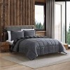 Eddie Bauer Cabin Plaid Comforter Set Gray - image 4 of 4