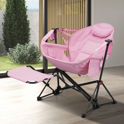 Ainfox Adjustable Hammock Camping Chair with Footrest