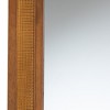 Baxton Studio Rowanne Mid-Century Modern Walnut Brown Rubberwood and Rattan Frame Wall Mirror - 4 of 4