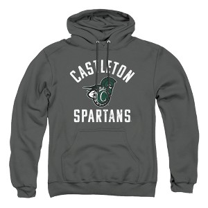 Castleton University Official Spartans Logo Adult Pull-Over Hoodie - 1 of 4