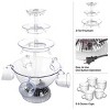 Great Northern Popcorn 3-Tier Party Drink Dispenser – 1.5-Gallon Punch Fountain with LED Light Base and 5 Cups - 3 of 4