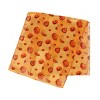 CTM Women's Pumpkin Jack O Lantern Halloween Lightweight Satin Scarf - image 2 of 2