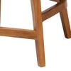 bali & pari Sabit Seagrass and Mahogany Wood Counter Stool Natural/Natural Brown - 3 of 4