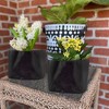Esterno 4-Gallon Black Grow Bags 4pk; Fabric Planter Bags for Vegetables and Herbs - 2 of 4