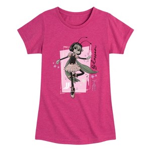 Girls' - IF Movie - Blossom Ballet Fitted Short Sleeve Graphic T-Shirt - 1 of 4