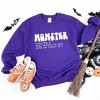 Simply Sage Market Women's Graphic Sweatshirt Halloween Momster Defintion - 3 of 4