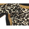 Allegra K Women's Animal Print Leopard Rhombus Neck Scarves Neckerchief - 4 of 4