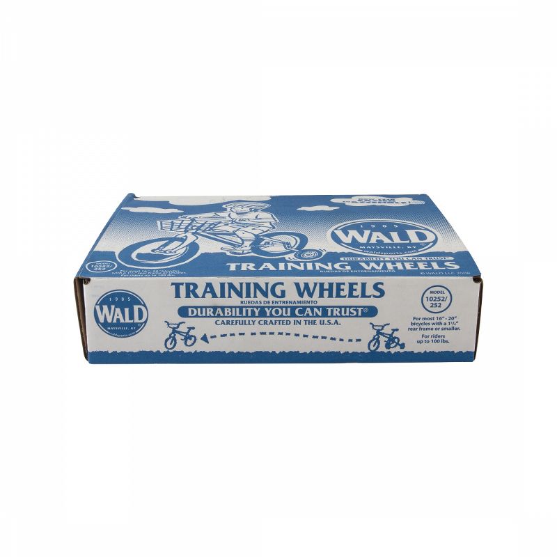 Wald 10252 Training Wheels Kit 16 - 20" Bicycle Bike Kids Learner Set, 2 of 3