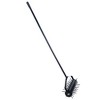 SEVOBAL Wheelbarrows and Lawn Carts Rolling Manual Lawn Aerator with Handle for Lawns Yards Gardens, Black, 17"*8"*60" - 2 of 4