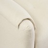 79.5" Teddy Cotton Linen 3-Seater Sofa with High-Resilience Cushions - 3 of 4