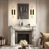 Dimmable LED Wall Mounted Sconce With Alabaster Shade - 3 of 4