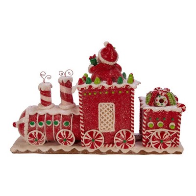 Kurt Adler 7.5-Inch Battery-Operated Gingerbread Junction LED