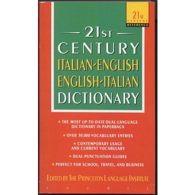 21st Century Italian-English/English-Italian Dictionary - (21st Century Reference) by  The Philip Lief Group (Paperback)