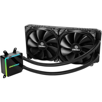 Enermax LIQTECH TR4 II 280 Cooling Fan/Radiator - 2 x 140 mm - 2 x 80.7 CFM - 25 dB(A) Noise - Liquid Cooler Cooler