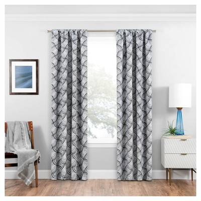 95"x37" Benchley Thermaweave Blackout Curtain Panel Gray - Eclipse