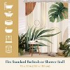 LunaLulinlk Shower Curtain with Hooks – Heavy-Duty Mold/Mildew-Resistant - 3 of 4