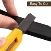 Unique Bargains Solid Rubber Adhesive Gasket Crafts Protection Seal Strips - 3 of 4