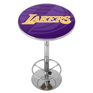 NBA Bar Table with Footrest by Trademark Gameroom - 1 of 4