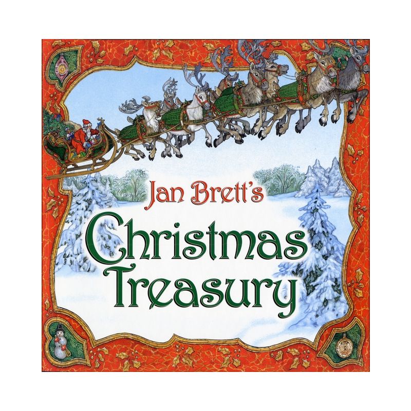 Jan Brett's Christmas Treasury - (Hardcover), 1 of 2