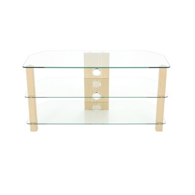 glass tv stand target