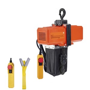 VEVOR 1100 lbs Electric Chain Hoist 15 FT Lifting Height,120V Electric Hoist, Single Phase Overhead Crane with G100 Chain,10 ft Wired Remote Control - 1 of 4