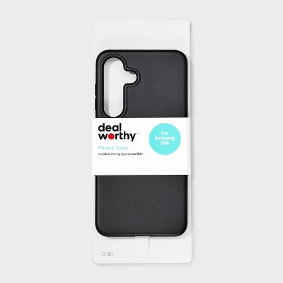 Samsung Galaxy S24 Phone Case - dealworthy™ Black