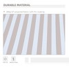 XIYUYEU 10' x 8' Manual Retractable Awning Patio Awnings Sunshade Shelter UV & Water-Resistant with Manual Crank Handle - 3 of 4