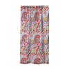 Rhapsody Paisley Lined Curtain Panel with Rod Pocket - Levtex Home - 2 of 3