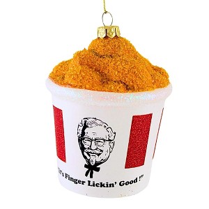 Cody Foster 3.75 In Bucket Of Chicken Christmas Tree Ornament , Christmas Decor Chicken Legs Crispy (1PC) - 1 of 4