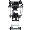 Syemin Lift Jacks Hydraulic Transmission Service Jack, Flloor Jack 1/2ton Capacity 1000lb, Heavy Duty Quick Lift, Gray, 22.2"*10.6"*14.2" - 2 of 4