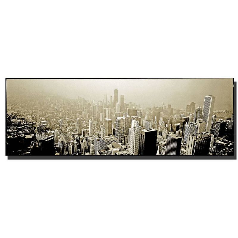 16&#34; x 47&#34; Chicago Skyline by Preston - Trademark Fine Art, 1 of 6