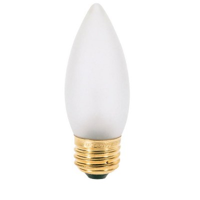 Satco - Decorative - Incandescent Bulb - E26 (Medium) - Soft White - 25 W - B11 - 2 Pack - Case of 10