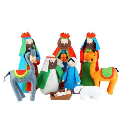 plush nativity set