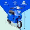 Jojoka Electric Moped Scooter for Kids, 24V 350W Suitable for Big Kids, Powerful Motor, Dual Driving Modes, Rear Brake, Twist Grip Throttle - 2 of 4