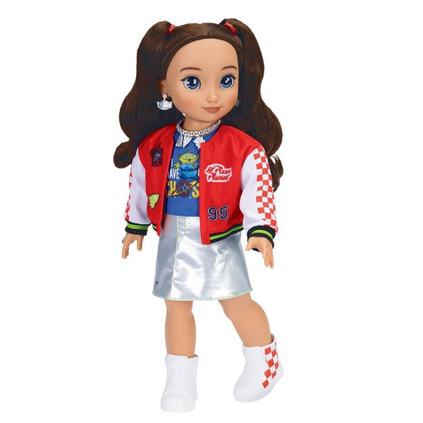 Muñeca Disney ILY 4EVER 18" inspirada en Toy Story, cabello castaño y ojos azules 4