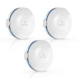 Wasserstein Smart Water Leak Detector with App Notifications and 100dB Sound Alarm - Protects Your Home from Leaks and Water Damage (3-Pack)