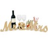 Wrapables Mr & Mrs Elegant Wooden Letter Wedding Sign, Party Decoration for Photos and Table - 2 of 3