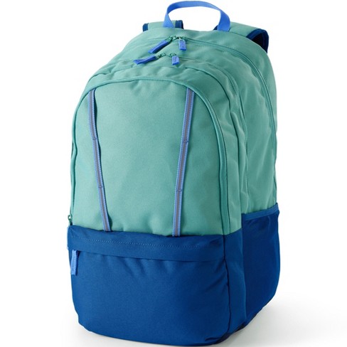 Lands' End Kids Classmate Extra Large Backpack - - Teal Shadow/blue ...